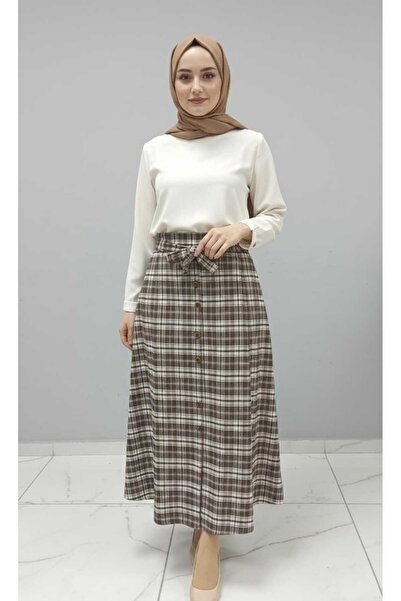 NevaMar تنورة منقوشة