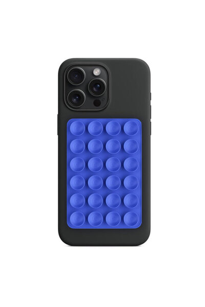 Techsuit SD-PAD Adhesive Suction Phone Holder, Blue
