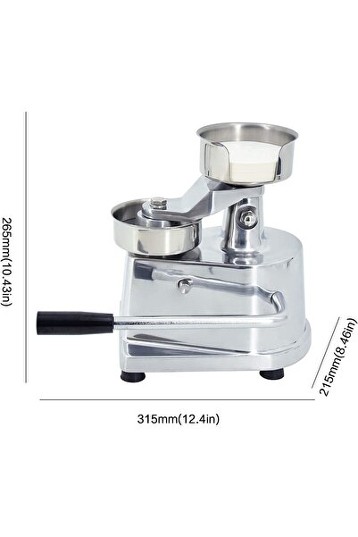 LETWOO مكبس برجر تجاري، أداة تشكيل البرجر، أداة ضغط برجر من الفولاذ المقاوم ل...