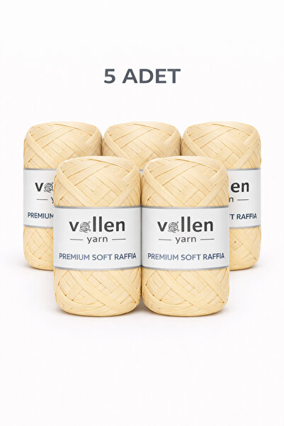 vollen yarn Premium mekana rafija užad, pakovanje od 5 komada | P Poliester P...