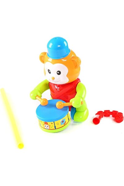 PlayFun Игра с маймунско бутане със светлини и музика, интерактивен барабан