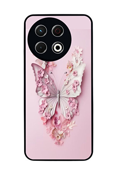 TECNO Spark 30 Pro Compatible Printed, Matte Black, Soft Silicone, Protective...