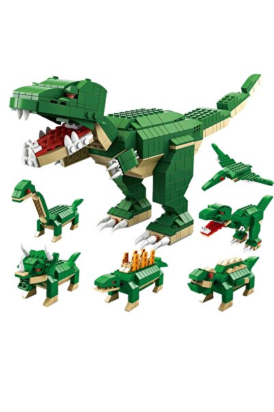 PlayFun Joc Construcții Dinozaur 1000 Piese