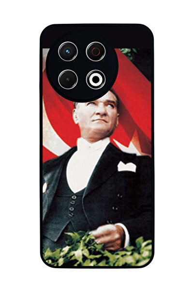 TECNO Spark 30 Pro Compatible Printed, Matte Black, Soft Silicone, Protective...