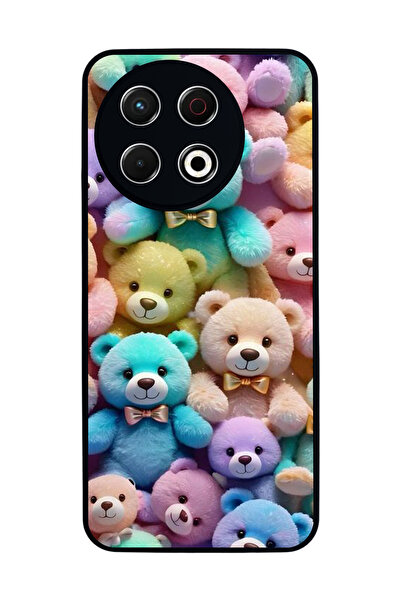 TECNO Spark 30 Pro Compatible Printed, Matte Black, Soft Silicone, Protective...