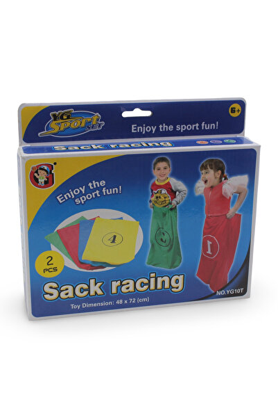 PlayFun Set Joc „Sack Racing” pentru Copii – 2 Sacii de Curse, 48x72 cm, Outd...