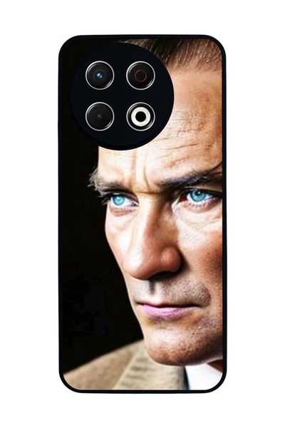 TECNO Spark 30 Pro Compatible Printed, Matte Black, Soft Silicone, Protective...