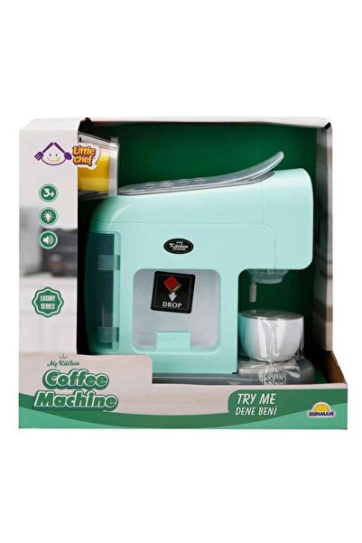 PlayFun Little Chef capsule coffee machine with sounds and lights