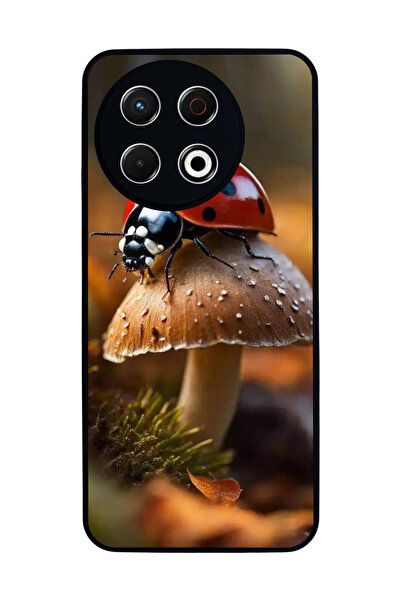 TECNO Spark 30 Pro Compatible Printed, Matte Black, Soft Silicone, Protective...