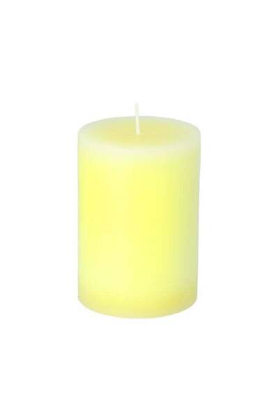 Generic Citronella Pillar Candle Yellow 8oz