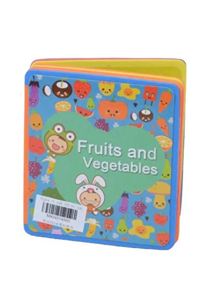 PlayFun Carticica educativa din spuma, 5 modele, Invata prin joaca, FRUCTE SI...