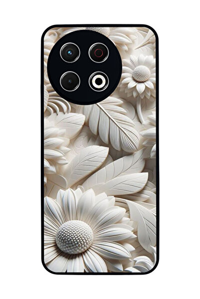 TECNO Spark 30 Pro Compatible Printed, Matte Black, Soft Silicone, Protective...