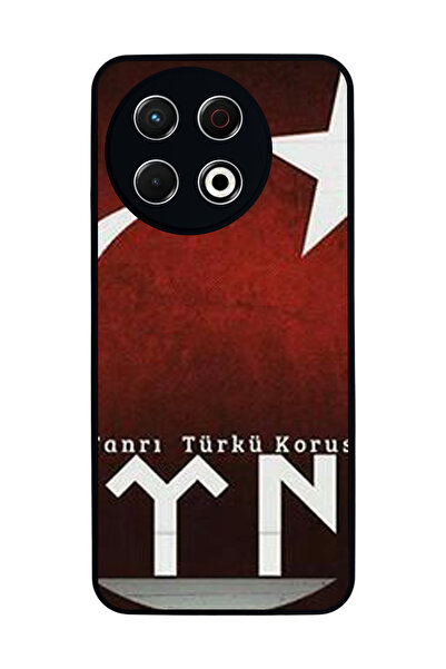 TECNO Spark 30 Pro Compatible Printed, Matte Black, Soft Silicone, Protective...