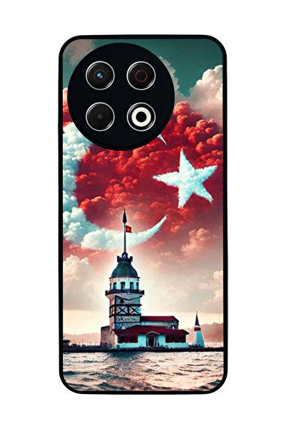 TECNO Spark 30 Pro Compatible Printed, Matte Black, Soft Silicone, Protective...