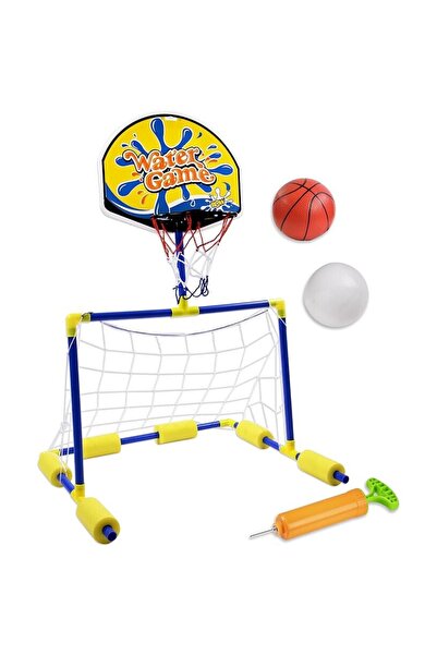 PlayFun Set joc de Baschet pentru piscina, Dimensiuni: 68 x 63 x 49 cm