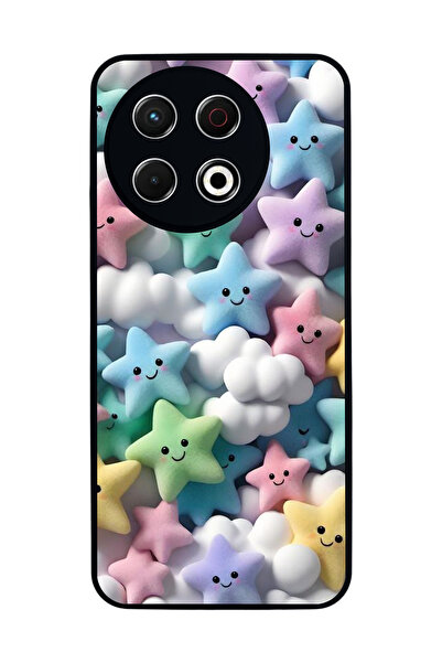 TECNO Spark 30 Pro Compatible Printed, Matte Black, Soft Silicone, Protective...