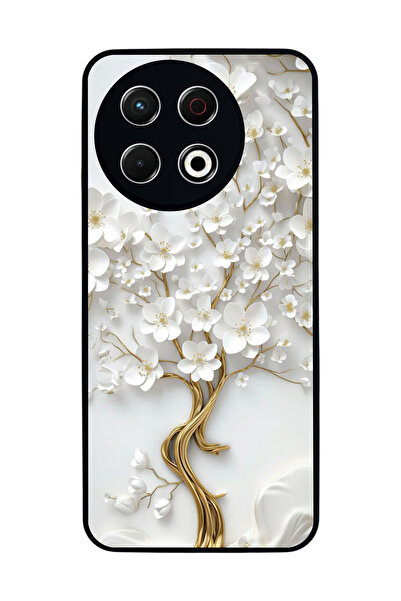 TECNO Spark 30 Pro Compatible Printed, Matte Black, Soft Silicone, Protective...