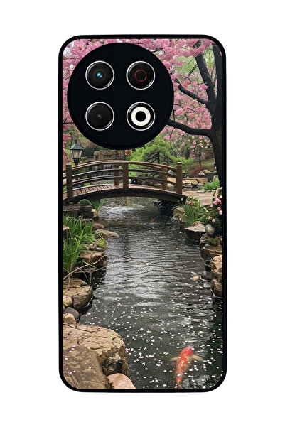 TECNO Spark 30 Pro Compatible Printed, Matte Black, Soft Silicone, Protective...