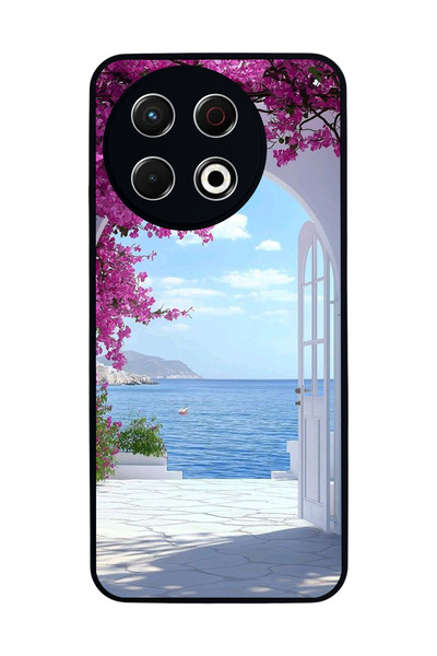 TECNO Spark 30 Pro Compatible Printed, Matte Black, Soft Silicone, Protective...