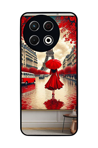 TECNO Spark 30 Pro Compatible Printed, Matte Black, Soft Silicone, Protective...