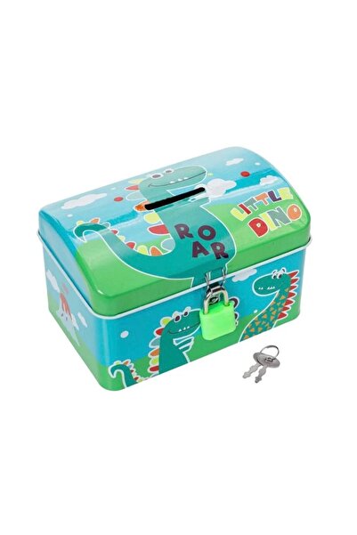 Cool Kids Pusculiță dinozaur, Cool Kids, metal, 12.5x8x7.5 cm