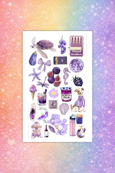 LABELOVE Retro Mood 100+ Parça Sticker Set – Planner, Bullet Journal & Laptop Uyumlu