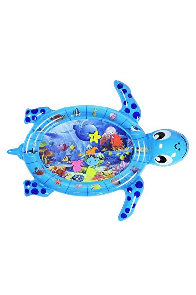 PlayFun Saltea de joaca gonflabila pentru bebelusi, set cu animale marine, 70...