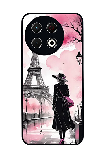 TECNO Spark 30 Pro Compatible Printed, Matte Black, Soft Silicone, Protective...