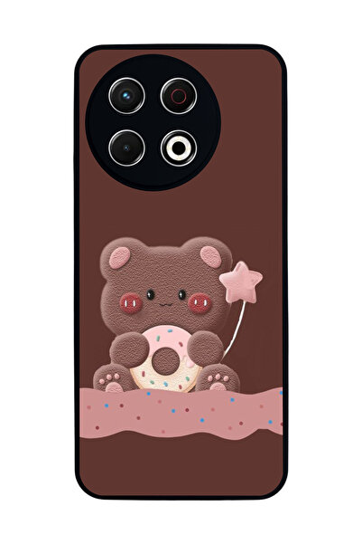 TECNO Spark 30 Pro Compatible Printed, Matte Black, Soft Silicone, Protective...