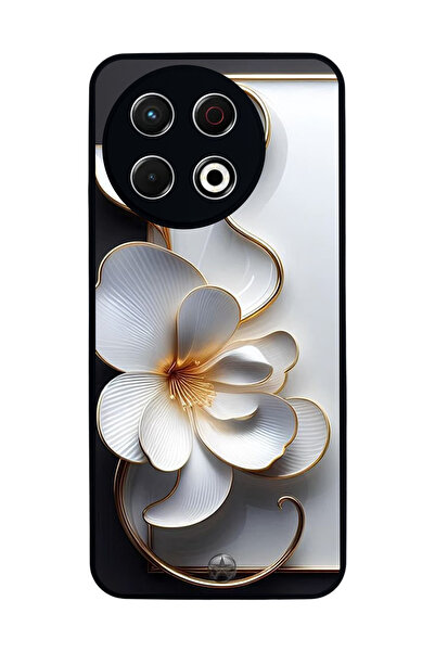 TECNO Spark 30 Pro Compatible Printed, Matte Black, Soft Silicone, Protective...