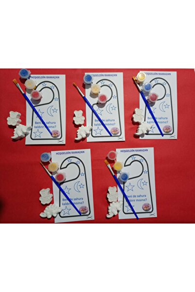 MELİKE'NİN HEDİYE DÜKKANI Ayıcık ve dinazor taş boyama ramazan hediyelik