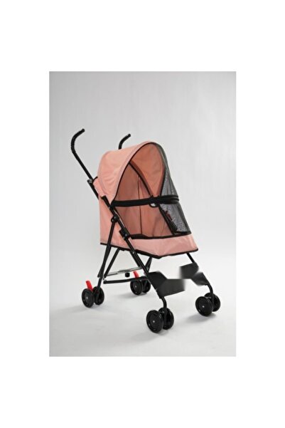 markentegra Pembe Renkli Evcil Hayvan Arabası - 60 * 43 * 94 cm (Max 15kg)