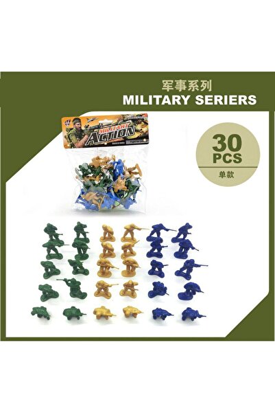 PlayFun Set Armată 30 Soldați Militari