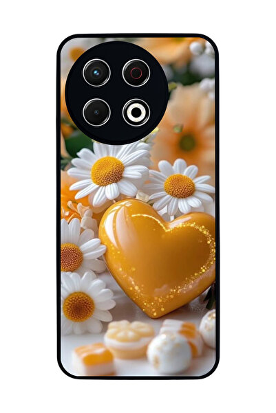 TECNO Spark 30 Pro Compatible Printed, Matte Black, Soft Silicone, Protective...