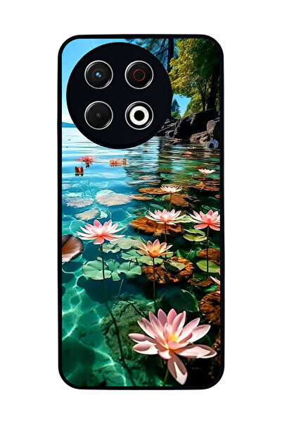 TECNO Spark 30 Pro Compatible Printed, Matte Black, Soft Silicone, Protective...