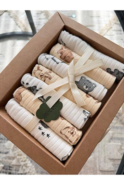 Minizade Special Series 7 Pack 100% Cotton Baby Mouth Wipes