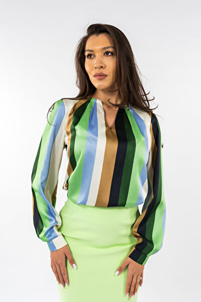 Gorgeaux Bluză elegantă vibrantă Anastasia - 3XL (46)