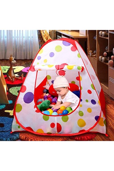 PlayFun Loc de joaca tip cort cu buline, Play Tent pentru copii