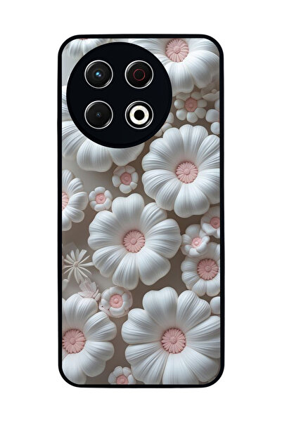 TECNO Spark 30 Pro Compatible Printed, Matte Black, Soft Silicone, Protective...