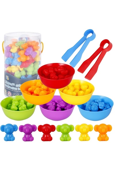 PlayFun Joc sortare culori Asocierea si Numararea Ursulet Koala