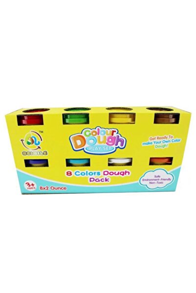 PlayFun Σετ 8 βάζων με χρωματιστή πλαστελίνη για παιδιά