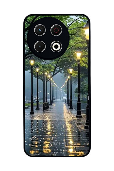 TECNO Spark 30 Pro Compatible Printed, Matte Black, Soft Silicone, Protective...