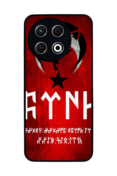 TECNO Spark 30 Pro Compatible Printed, Matte Black, Soft Silicone, Protective...