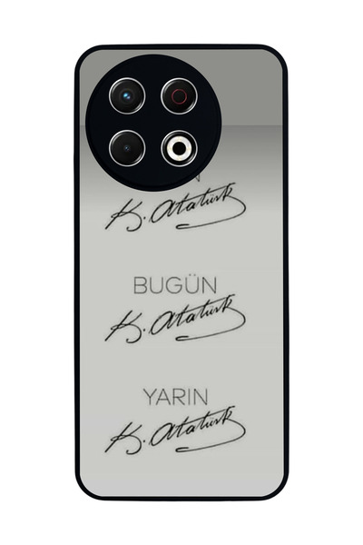 TECNO Spark 30 Pro Compatible Printed, Matte Black, Soft Silicone, Protective...