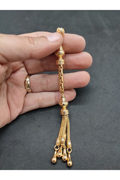 İskeçe Tesbih 475 Ayar Gümüş Tesbih Püskülü