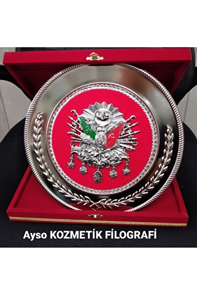 ayso kozmetik filografi osmanlı tugrası ayyıldız tablo plaket