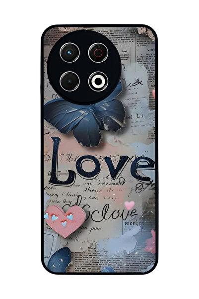 TECNO Spark 30 Pro Compatible Printed, Matte Black, Soft Silicone, Protective...