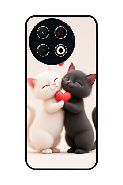 TECNO Spark 30 Pro Compatible Printed, Matte Black, Soft Silicone, Protective...