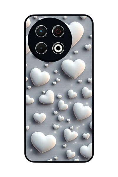 TECNO Spark 30 Pro Compatible Printed, Matte Black, Soft Silicone, Protective...