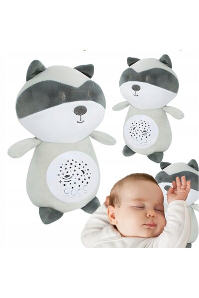 PlayFun Jucărie Plus Raton Smart cu Proiector, Recunoaștere Plâns și Încărcar...